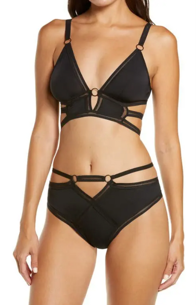 Along the Lines Bra & Panty Set
