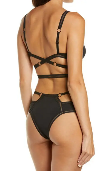 Along the Lines Bra & Panty Set