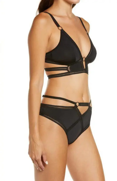 Along the Lines Bra & Panty Set